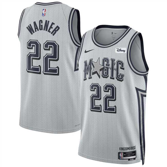 Men's Orlando Magic #22 Franz Wagner Silver 2024-25 City Edition Stitched Jersey Dzhi,We sell and wholesale Men's Orlando Magic #22 Franz Wagner Silver 2024-25 City Edition Stitched Jersey Dzhi on line form chian!